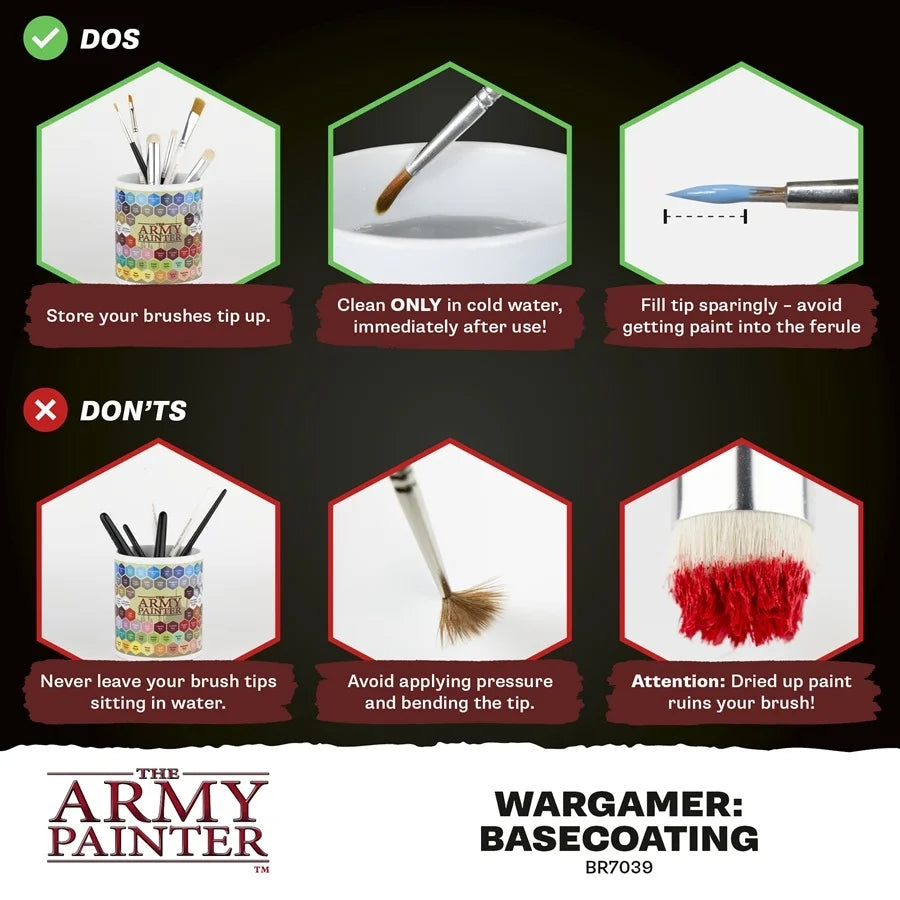 The Army Painter – Wargamer Basecoating Pinsel – Größe 5