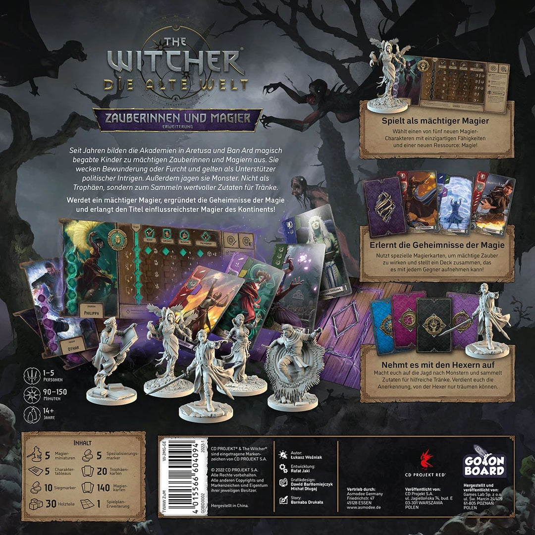 The Witcher: Old World – Sorceresses and Mages