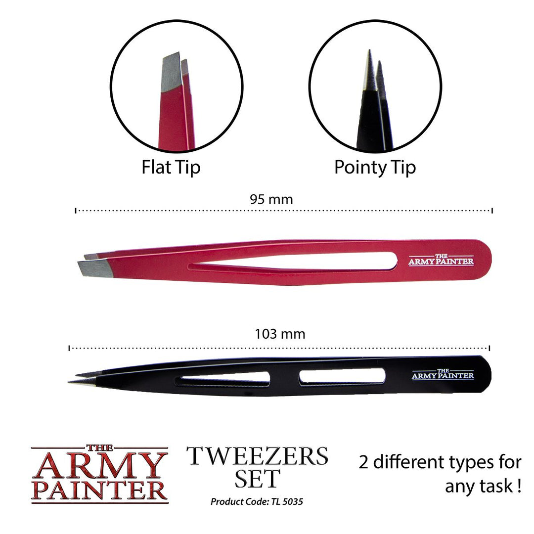 The Army Painter – Tweezers Set – 2 Pinzetten