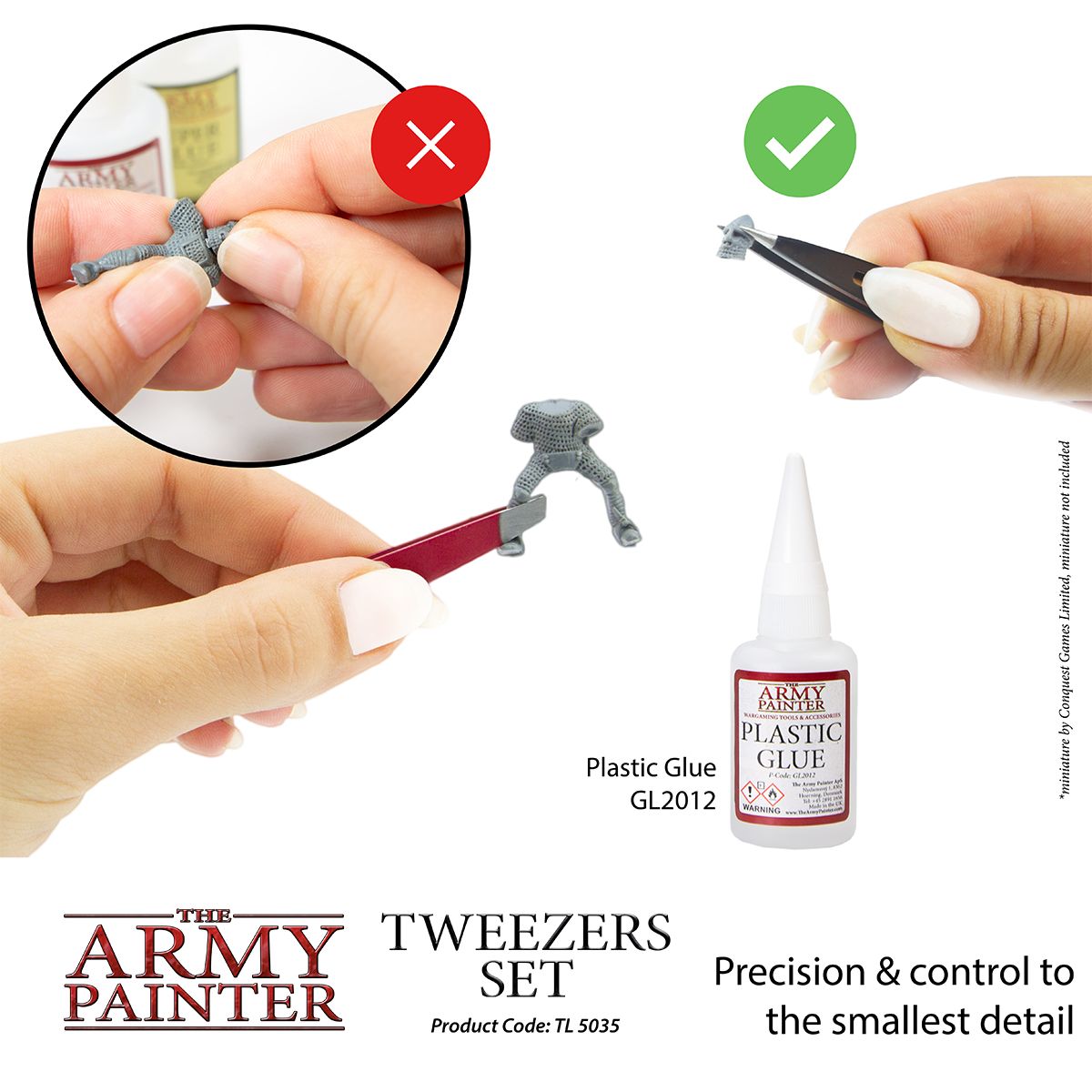 The Army Painter – Tweezers Set – 2 Pinzetten