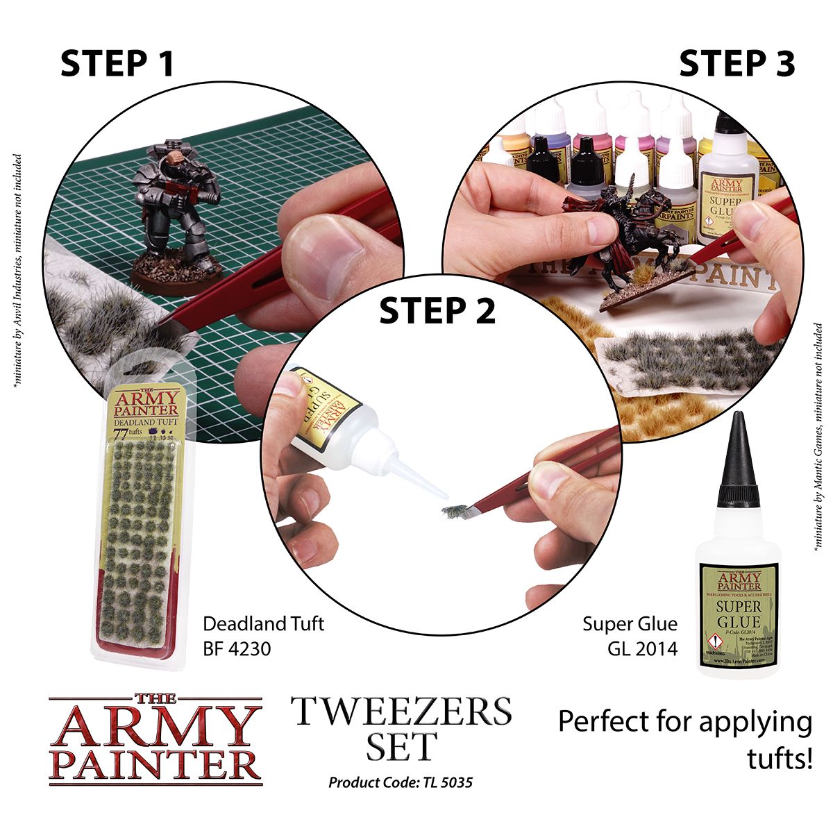 The Army Painter – Tweezers Set – 2 Pinzetten