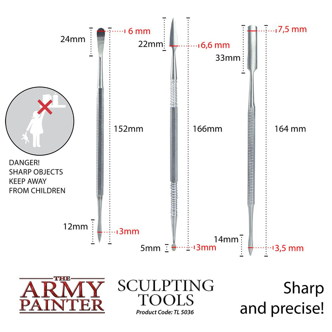 The Army Painter – Sculpting Tools – 3 Werkzeuge