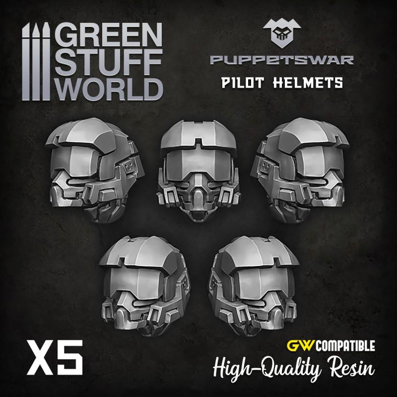 Pilot helmets