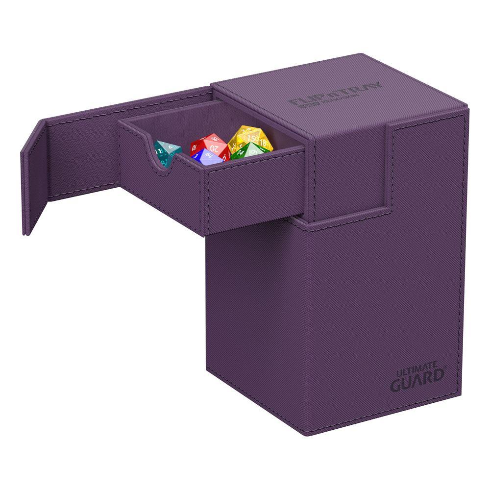Ultimate Guard Twin Flip'n'Tray 100+ XenoSkin Monocolor Violet