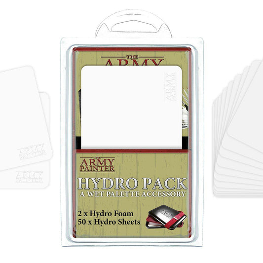 The Army Painter – Wet Palette Hydro Pack – 50 Hydro Sheets, 2 Hydro Foams