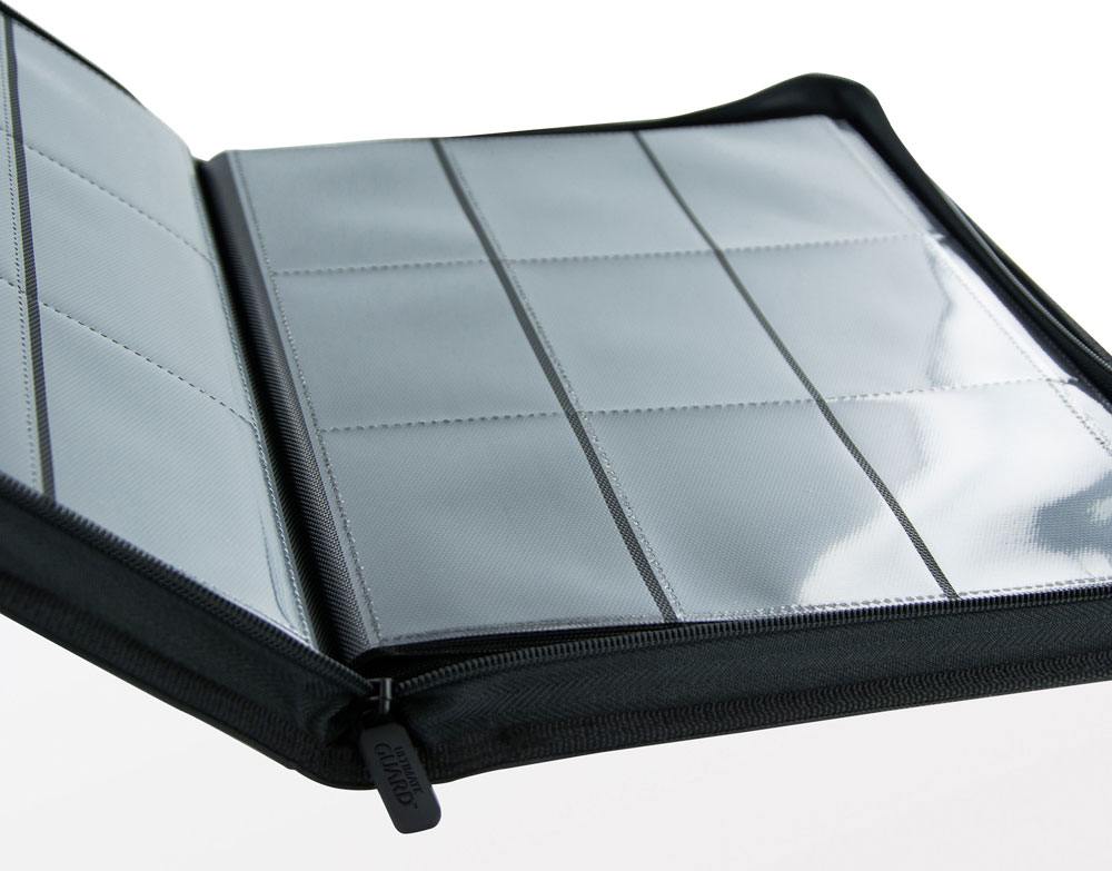 Ultimate Guard – Zipfolio 360 – 18-Pocket Xenoskin Black
