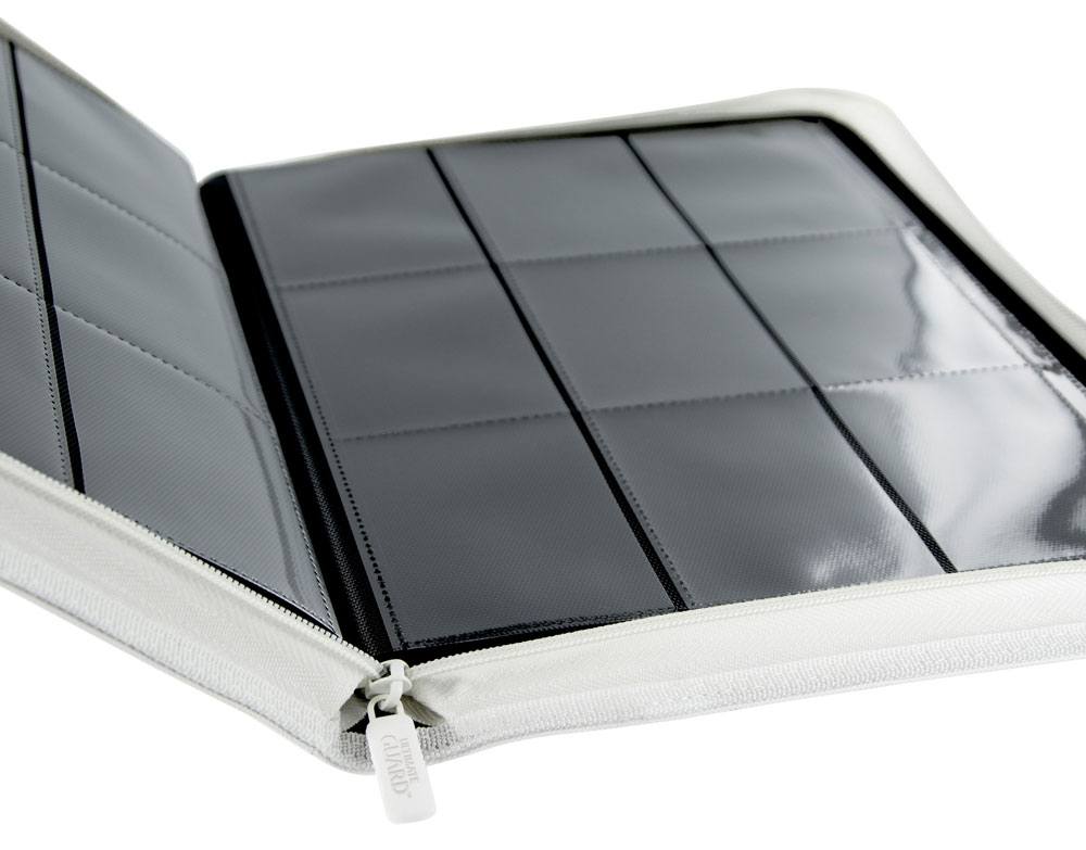 Ultimate Guard Zipfolio 360 - 18-Pocket XenoSkin White