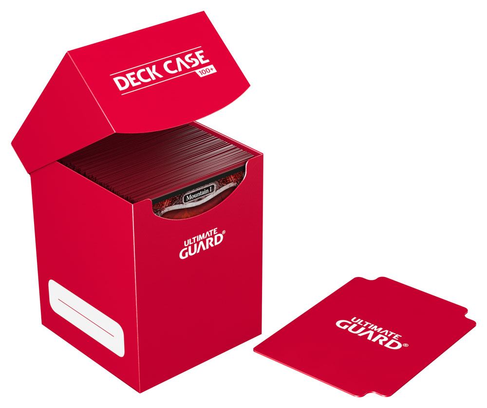 Ultimate Guard – Deck Case 100+ Standardgröße Red