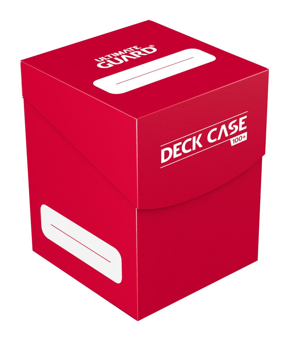 Ultimate Guard – Deck Case 100+ Standardgröße Red