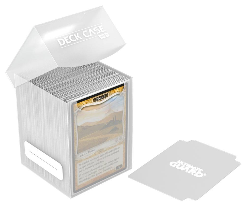 Ultimate Guard – Deck Case 100+ Standardgröße Transparent