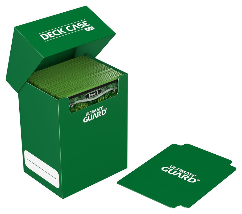 Ultimate Guard – Deck Case 80+ Standardgröße Green