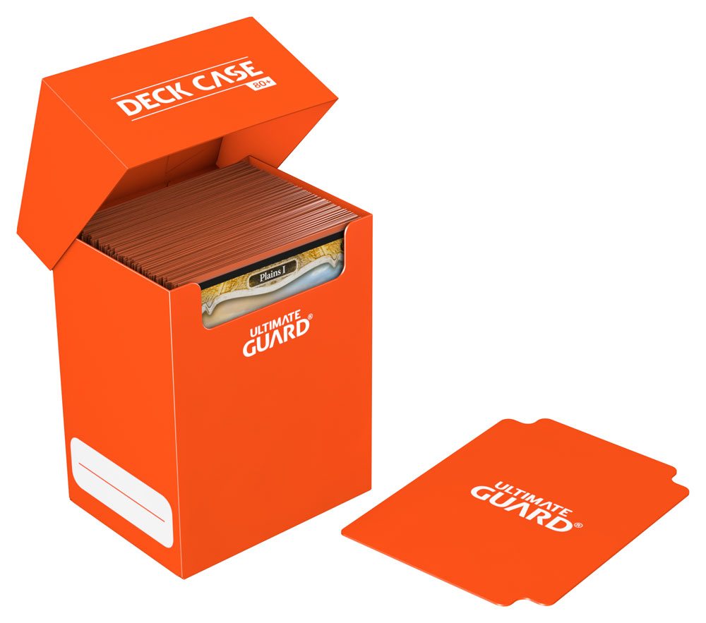 Ultimate Guard – Deck Case 80+ Standardgröße Orange