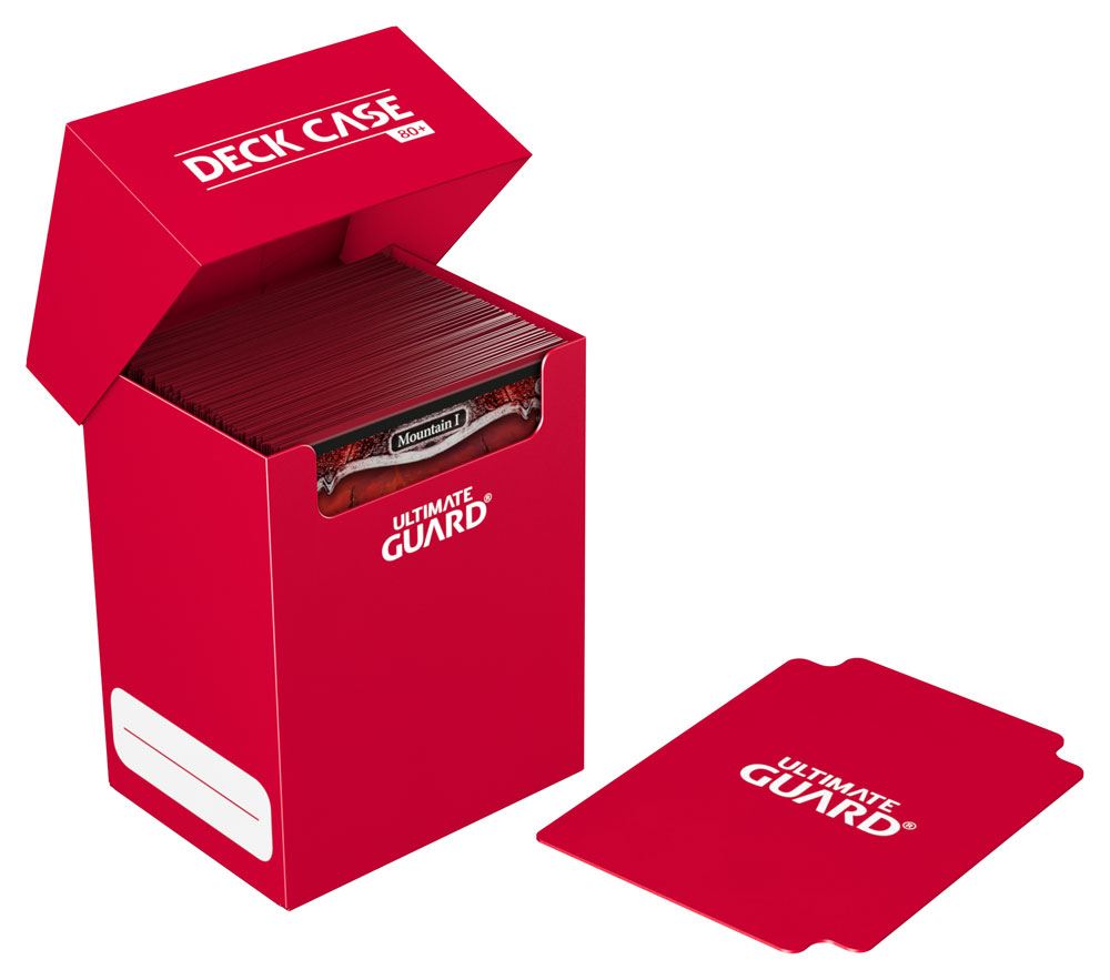 Ultimate Guard – Deck Case 80+ Standardgröße Red