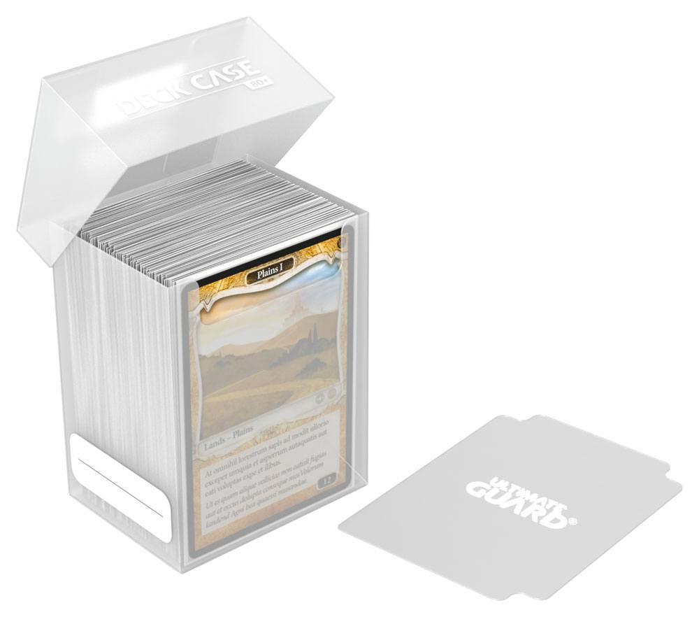 Ultimate Guard – Deck Case 80+ Standardgröße Transparent