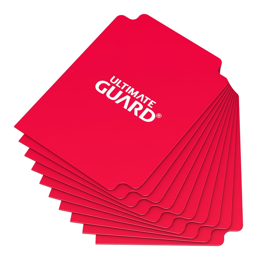 Ultimate Guard – Kartentrenner Standardgröße Red – 10 Stück