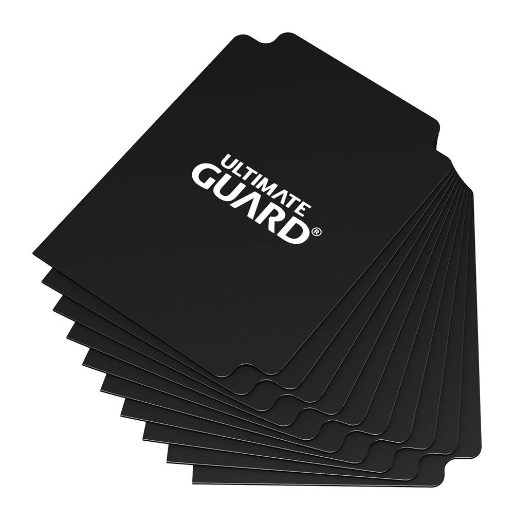 Ultimate Guard – Kartentrenner Standardgröße Black – 10 Stück