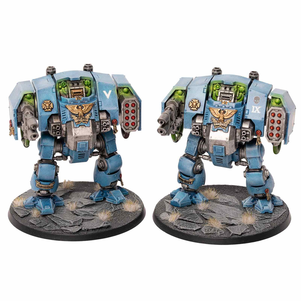 Space Marines - bemalte Armee im Ultramarines Schema