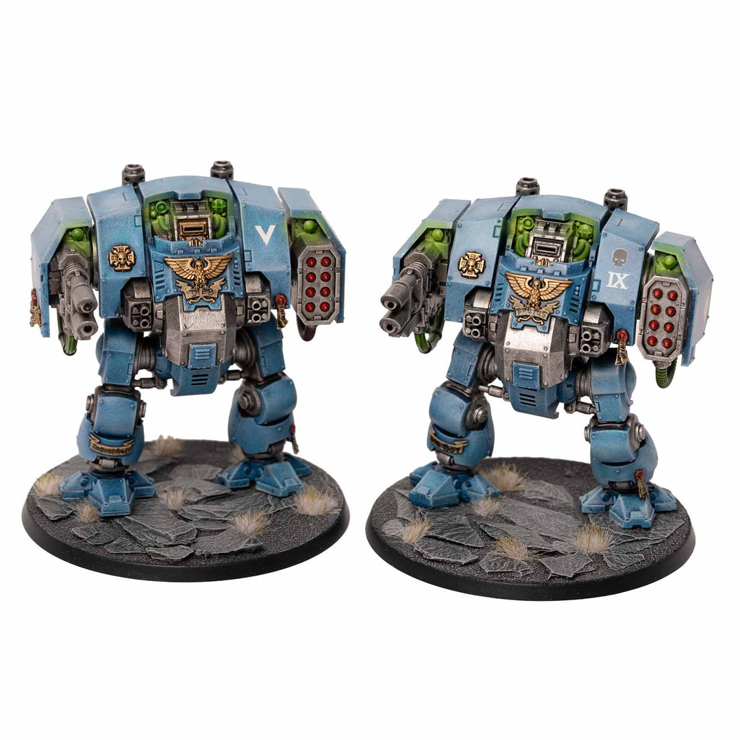 Space Marines - bemalte Armee im Ultramarines Schema