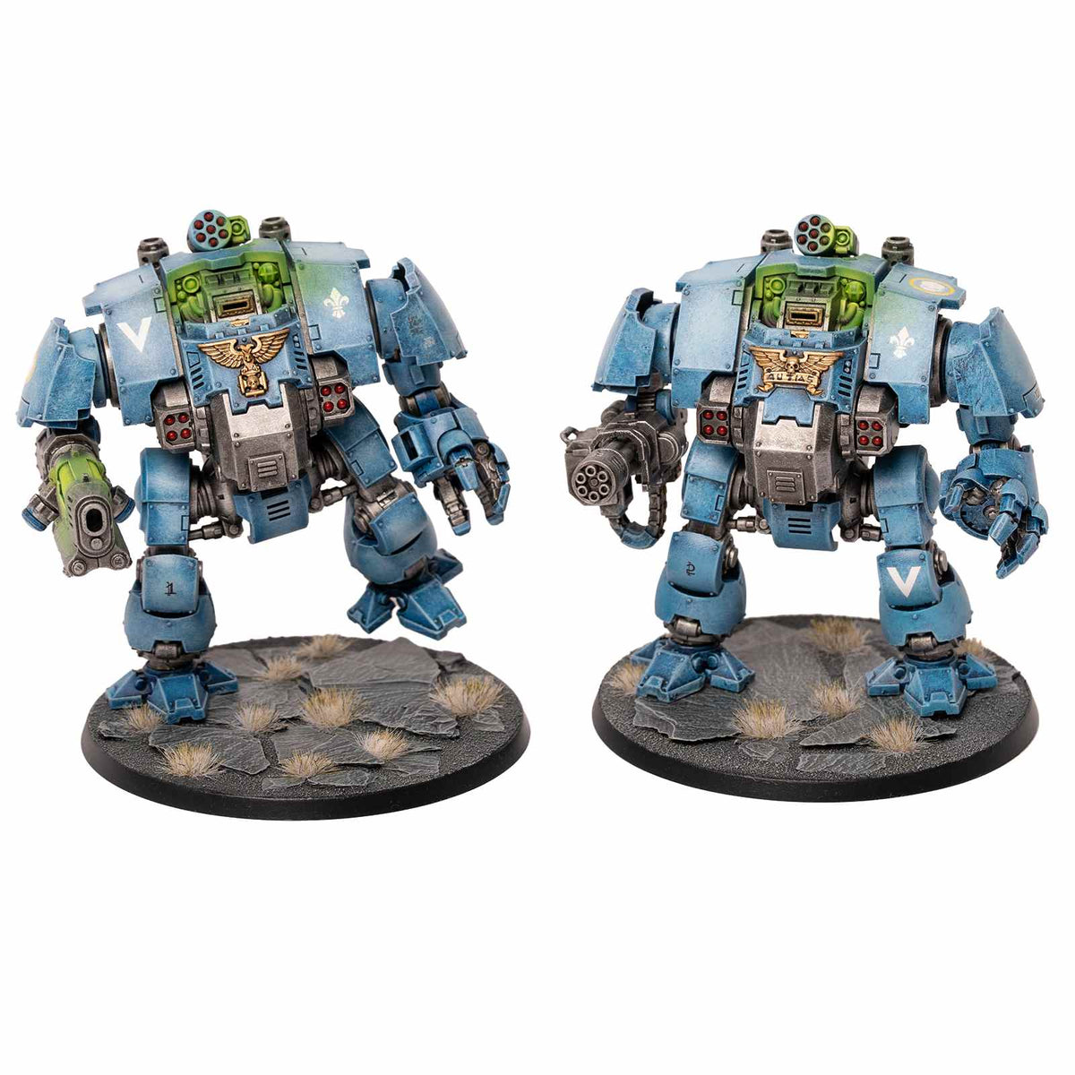 Space Marines - bemalte Armee im Ultramarines Schema