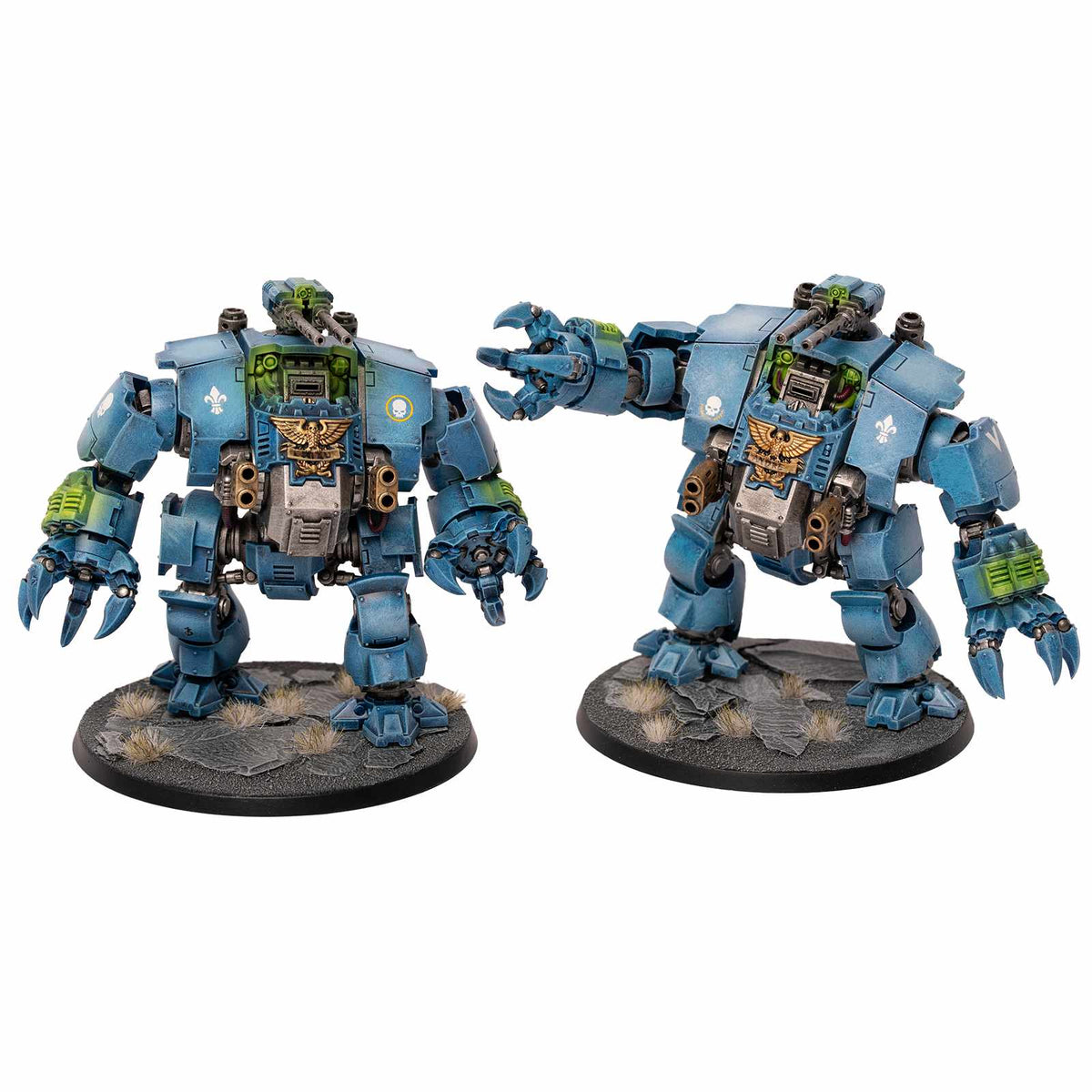 Space Marines - bemalte Armee im Ultramarines Schema