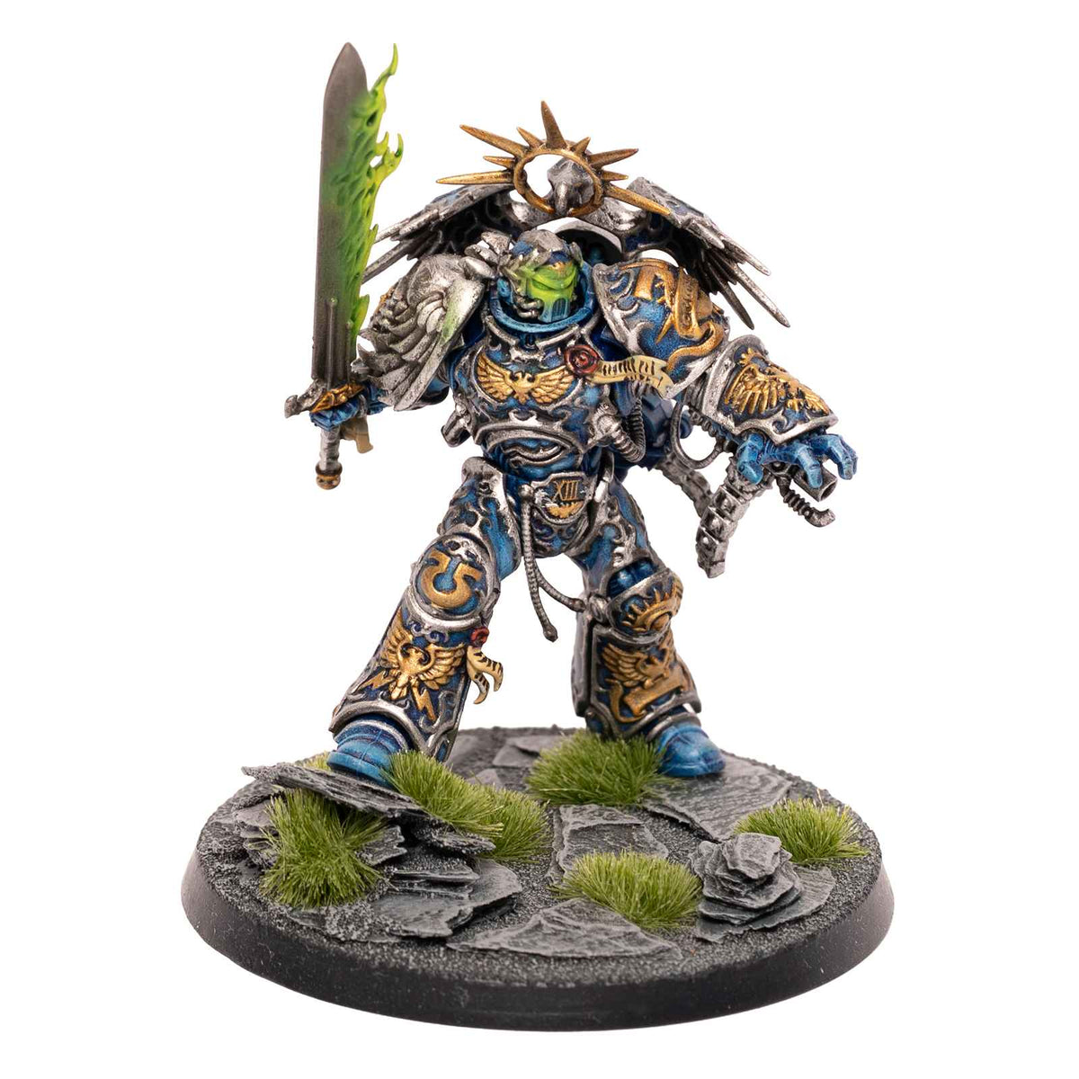 Space Marines - bemalte Armee im Ultramarines Schema