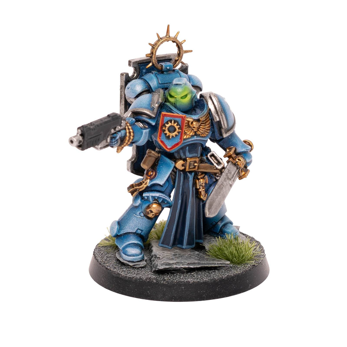 Space Marines - bemalte Armee im Ultramarines Schema