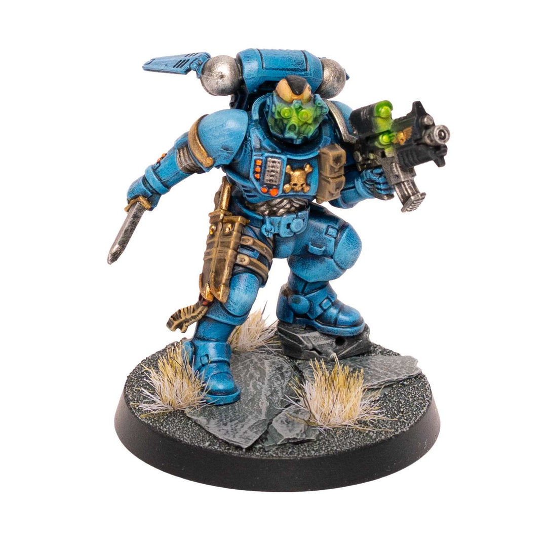 Space Marines - bemalte Armee im Ultramarines Schema