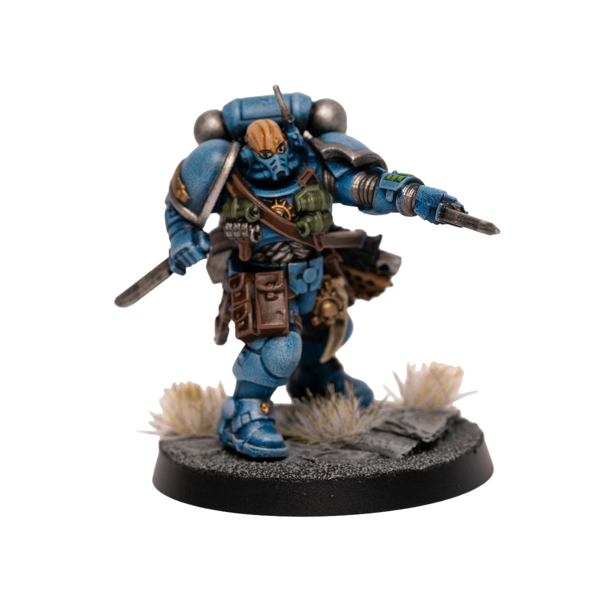 Space Marines - bemalte Armee im Ultramarines Schema