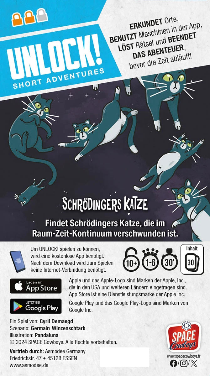Unlock! Short Adventures: Schrödinger's Cat