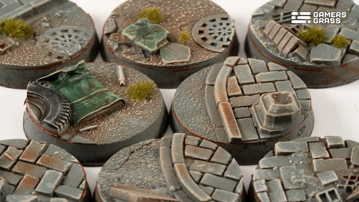 Urban Warfare Bases Round 28mm (x8)