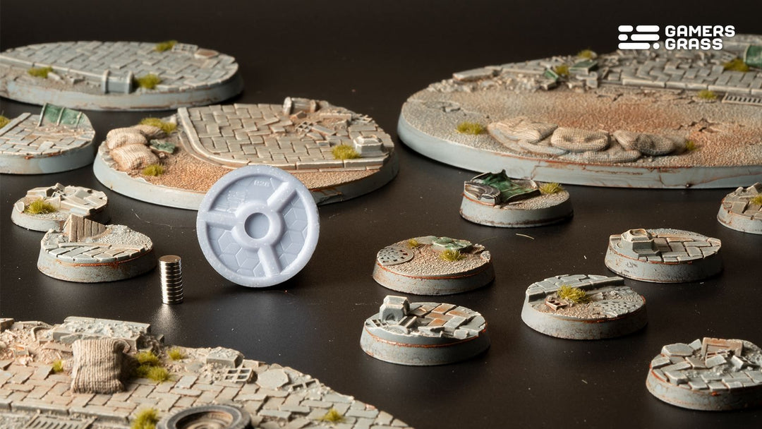 Urban Warfare Bases Round 28mm (x8)