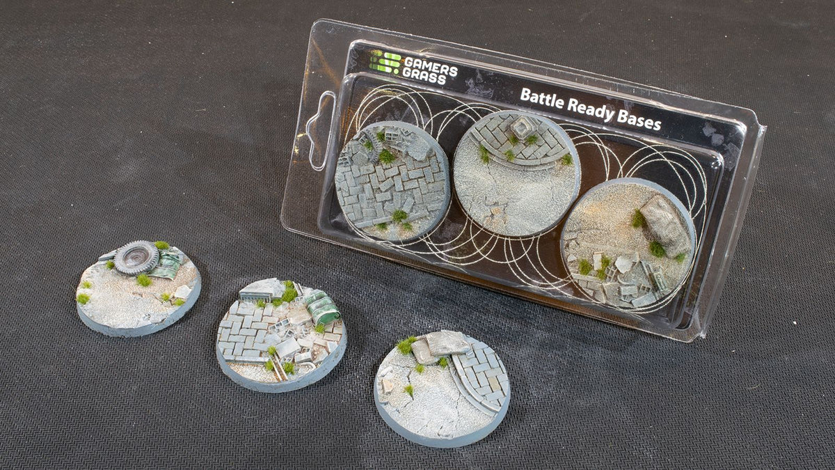 Urban Warfare Bases Round 50mm (x3)