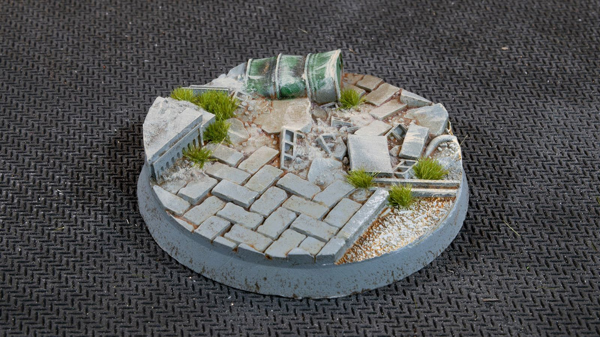 Urban Warfare Bases Round 50mm (x3)