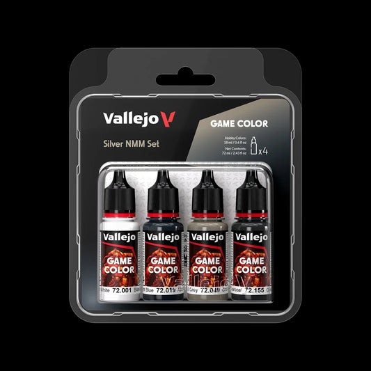 Game Color: Silver NMM Color Set (4x18ml)