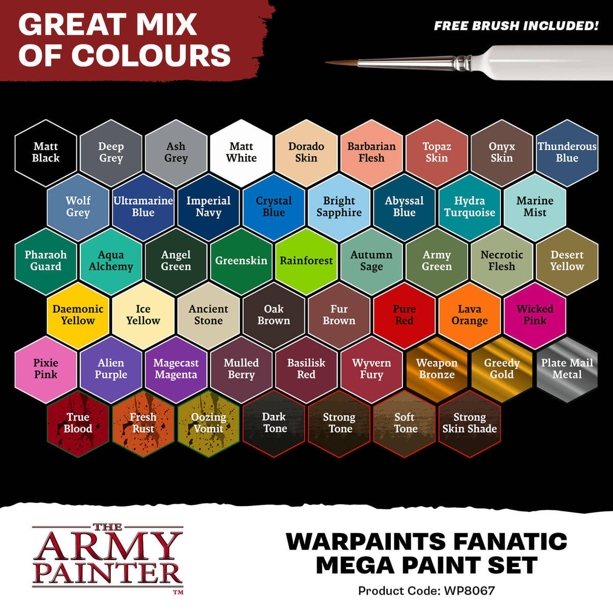 Warpaints Fanatic Mega Set (50x18ml)