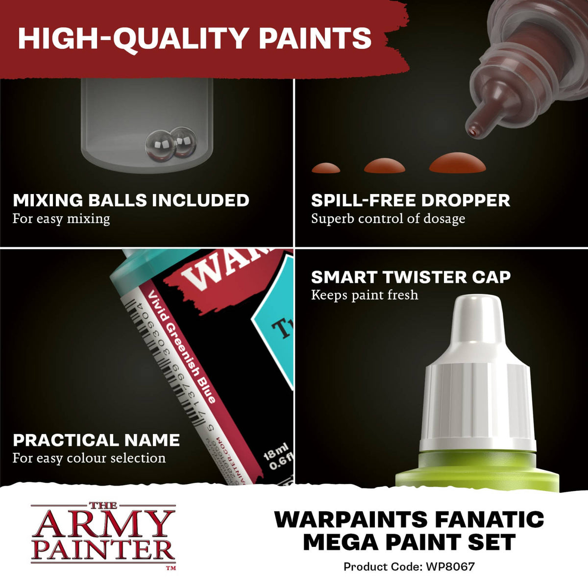 Warpaints Fanatic Mega Set (50x18ml)