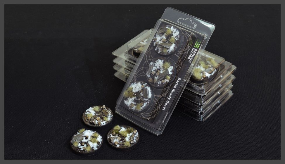 Winter Bases Round 50mm (x3)
