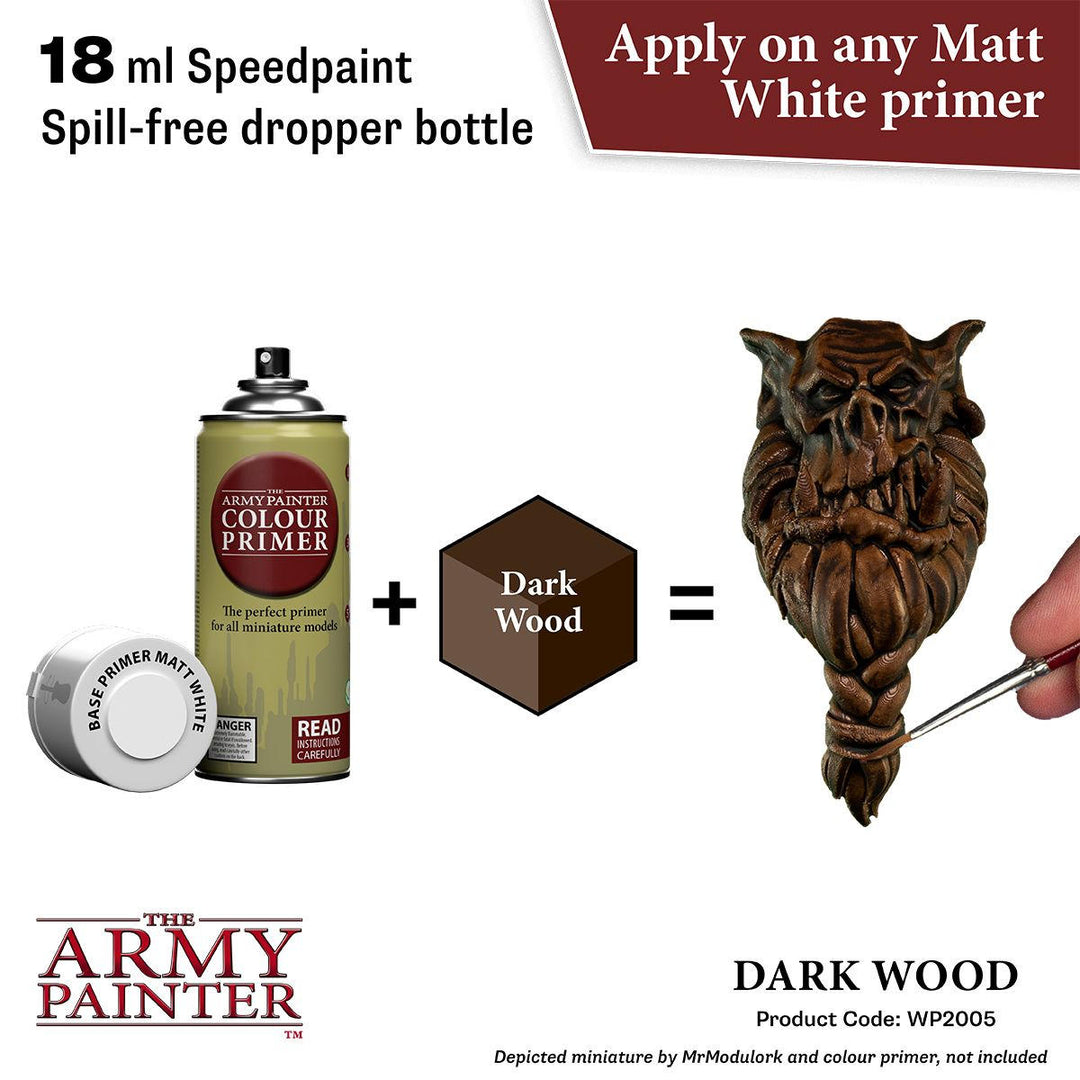 Speedpaint: Dark Wood (18ml)