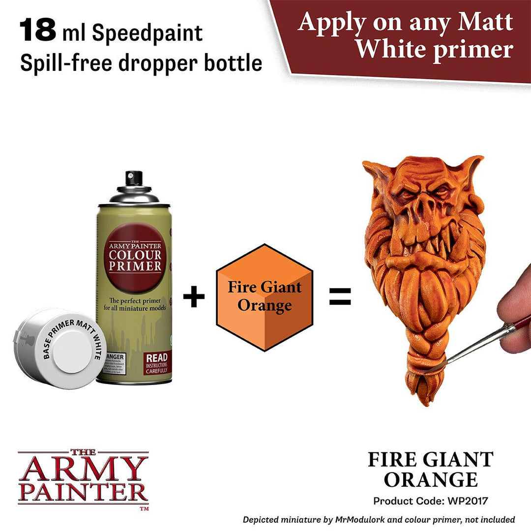 The Army Painter – Speedpaint Fire Giant Orange – 18 ml