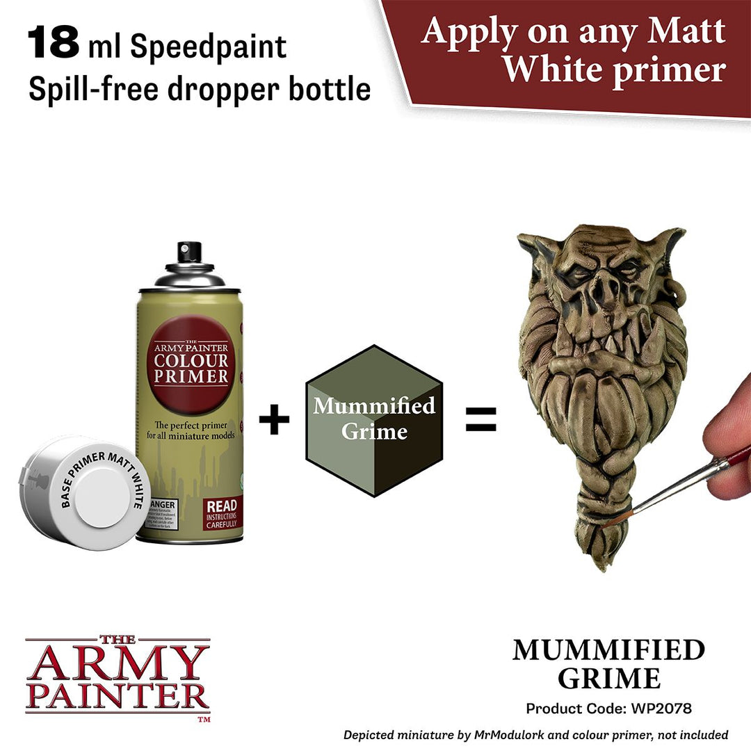 The Army Painter – Speedpaint Mummified Grime – 18 ml