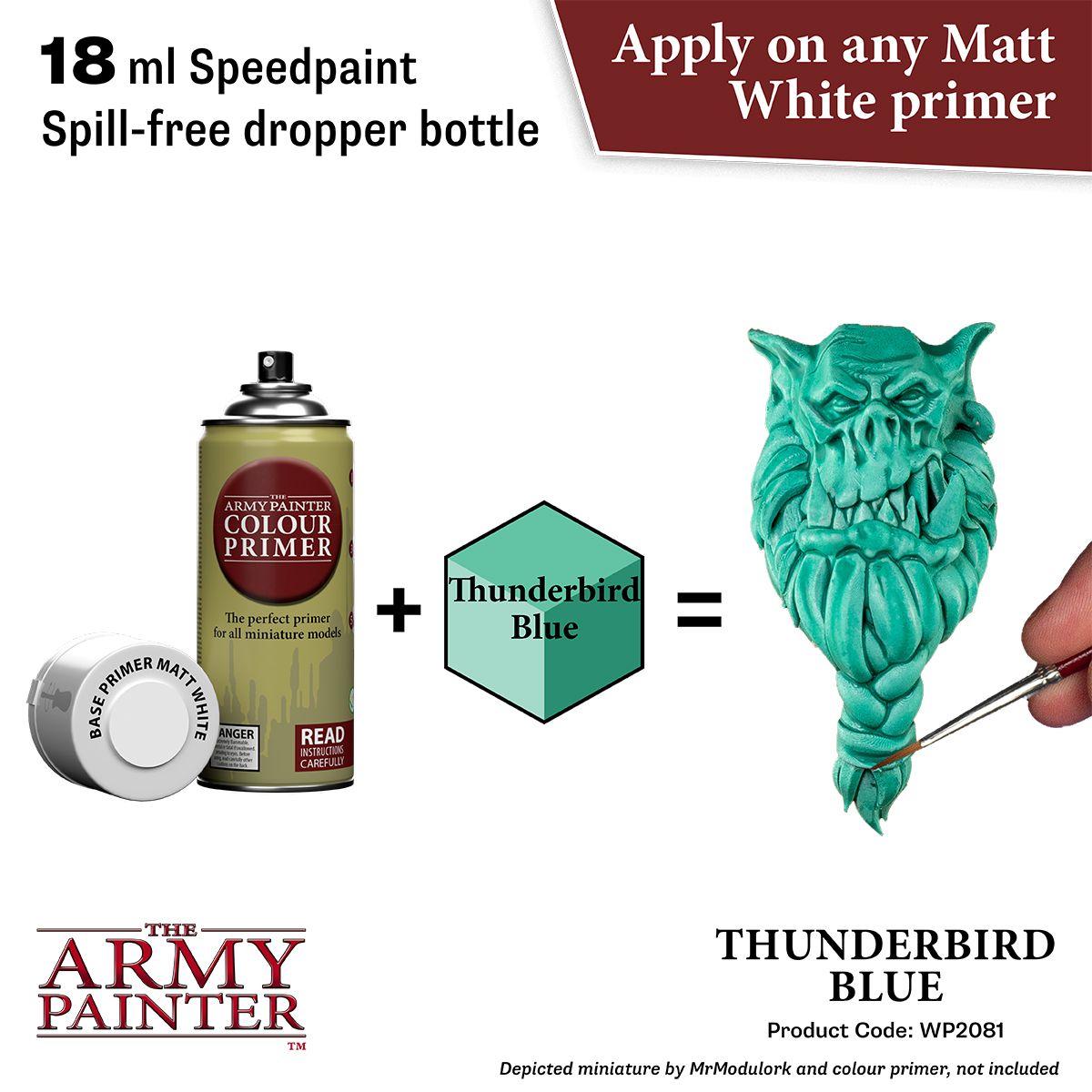 The Army Painter – Speedpaint Thunderbird Blue – 18 ml