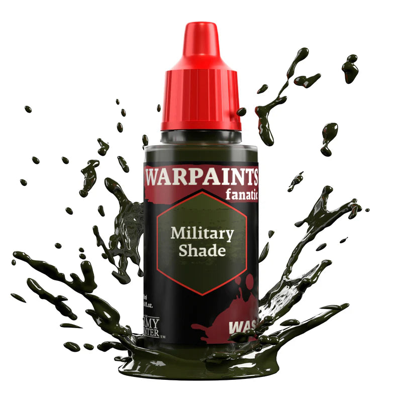 The Army Painter – Warpaints Fanatic Wash Military Shade – 18 ml