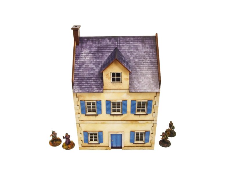 WW2 Normandy Townhouse 3 PREPAINTED