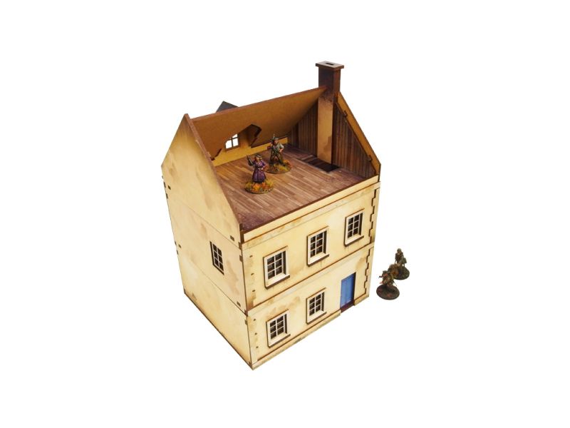 WW2 Normandy Townhouse 3 PREPAINTED