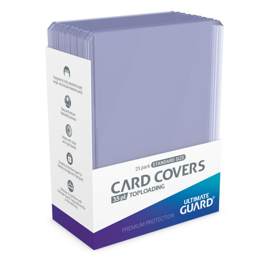 Ultimate Guard Card Covers Toploading 35 pt Transparent (25-pack)