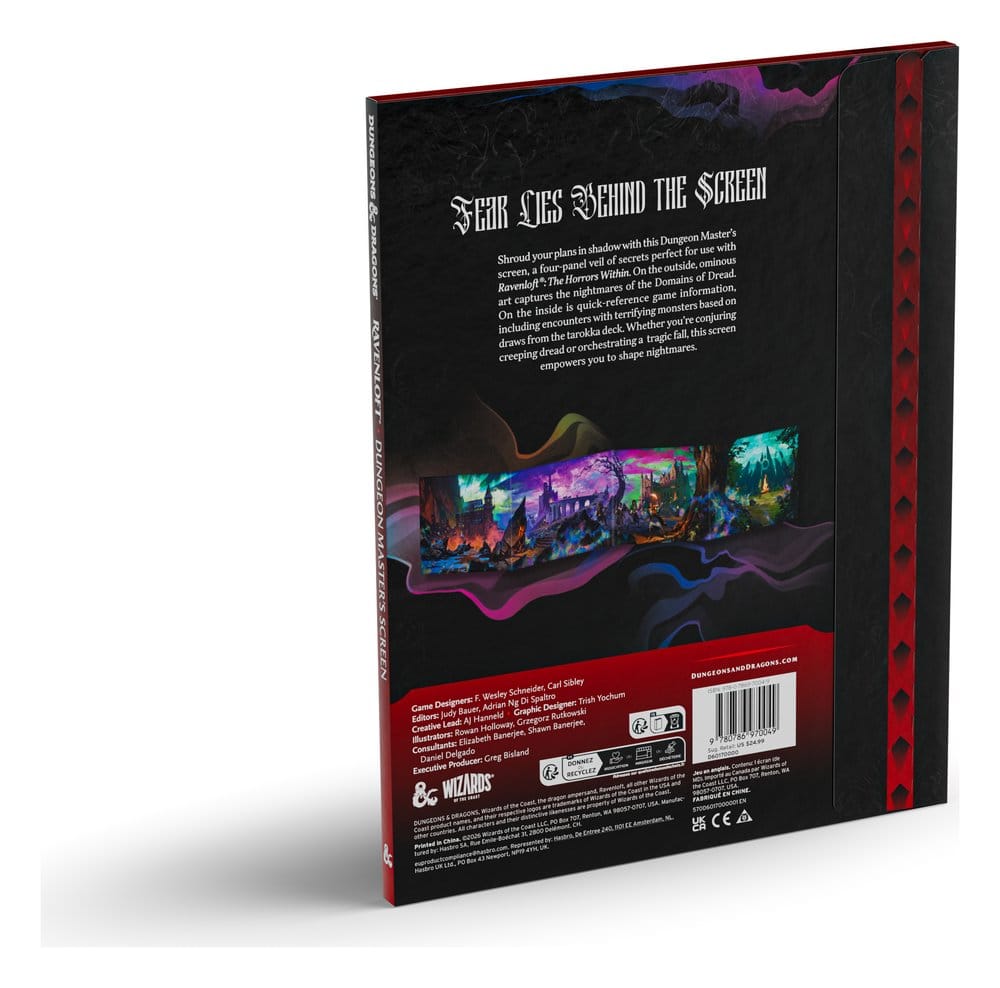 D&D 2024 Ravenloft: Horrors Within DM Screen (Englisch)