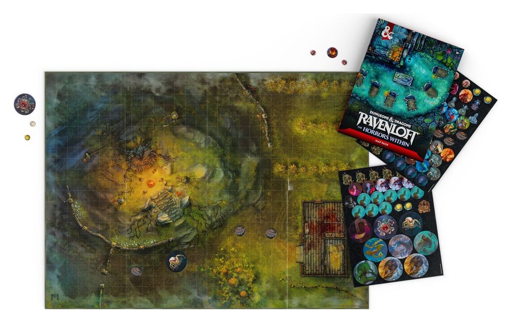 D&D 2024 Ravenloft: Horrors Within Map Pack (English)