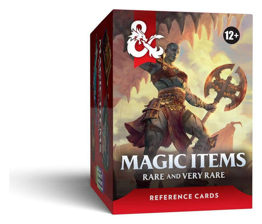 D&D RPG Reference Cards: Magic Items (Rare and Very Rare) (English)