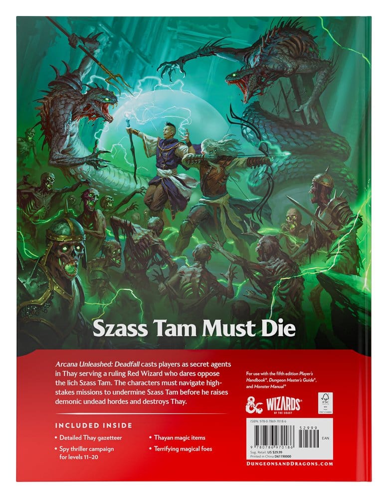 D&D RPG Arcana Unleashed: Deadfall (English)