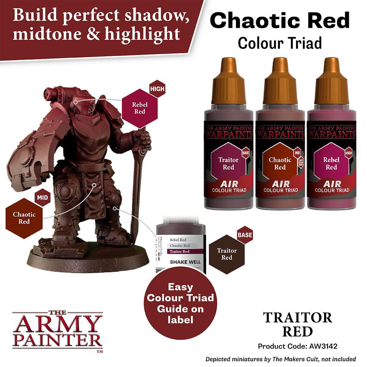 The Army Painter – Warpaints Air Traitor Red – 18 ml